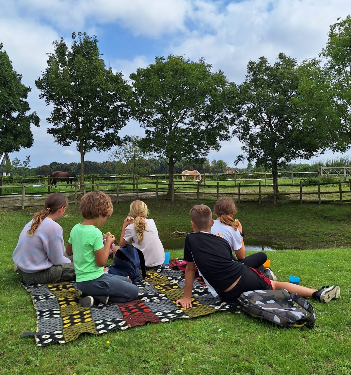 Picknick bij SAM-en